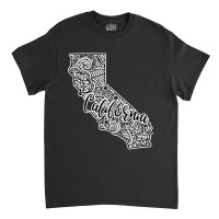 California Usa Mandala Design Classic T-shirt | Artistshot