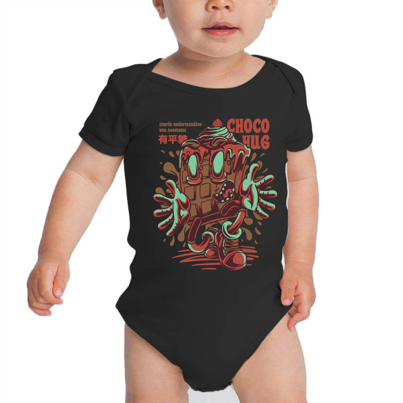 Choco Hug Baby Bodysuit by dentistdamaging500 | Artistshot