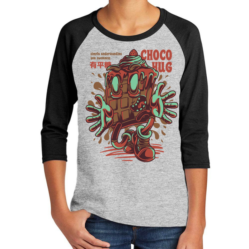 Choco Hug Youth 3/4 Sleeve by dentistdamaging500 | Artistshot