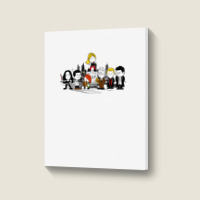 The Peanuts 11 Portrait Canvas Print | Artistshot