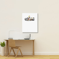 The Peanuts 11 Portrait Canvas Print | Artistshot