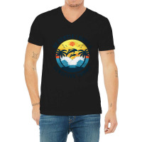 Be Gentle I Have A Sensitive Tummy, Funny Dolphins V-neck Tee | Artistshot