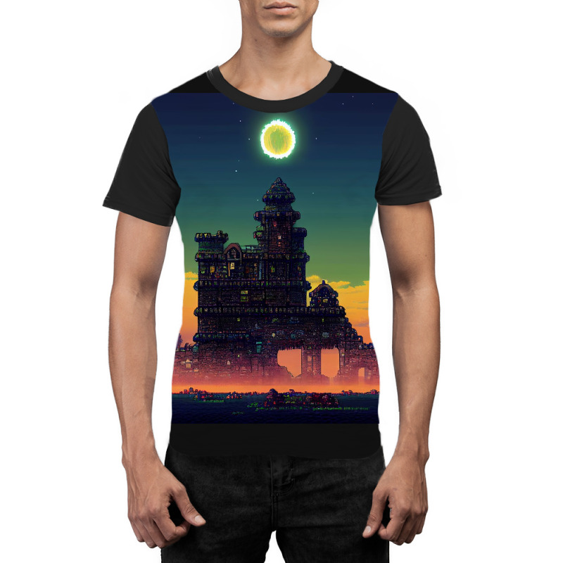 Dark Castle Graphic T-shirt | Artistshot