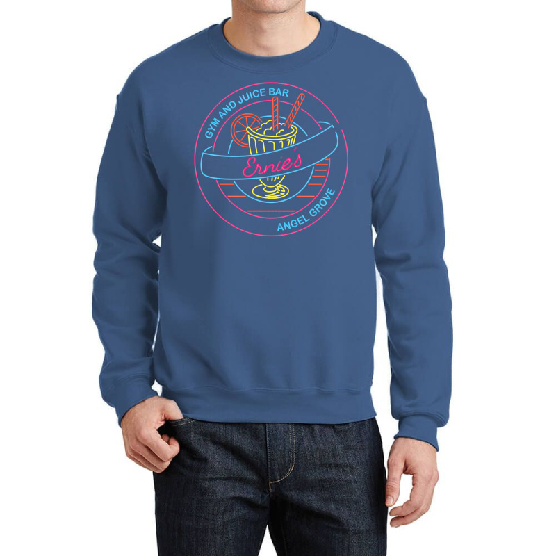 Ernie's Youth Center Gym And Juice Bar Crewneck Sweatshirt | Artistshot