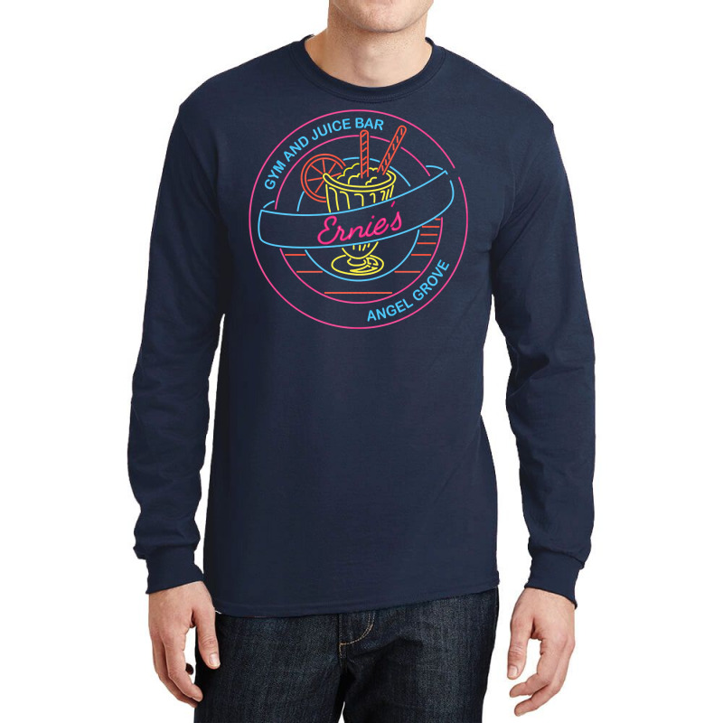 Ernie's Youth Center Gym And Juice Bar Long Sleeve Shirts | Artistshot