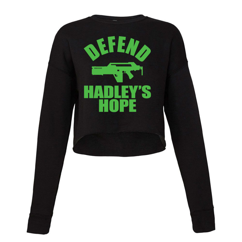 Defend Hadley?s Hope Cropped Sweater by fencevaudeville14 | Artistshot