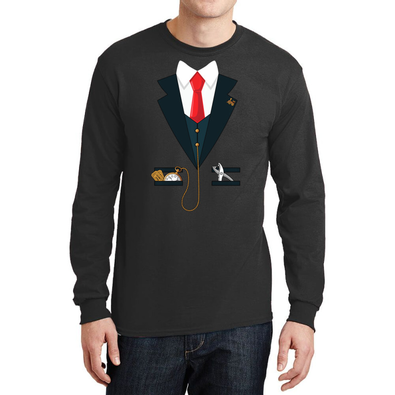 Limited Edition Train Conductor Coat Funny Halloween Costume Gift Long Sleeve Shirts | Artistshot