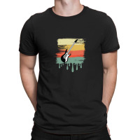 Electric Guitar Vintage Dripping T-shirt | Artistshot