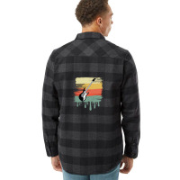 Electric Guitar Vintage Dripping Flannel Shirt | Artistshot