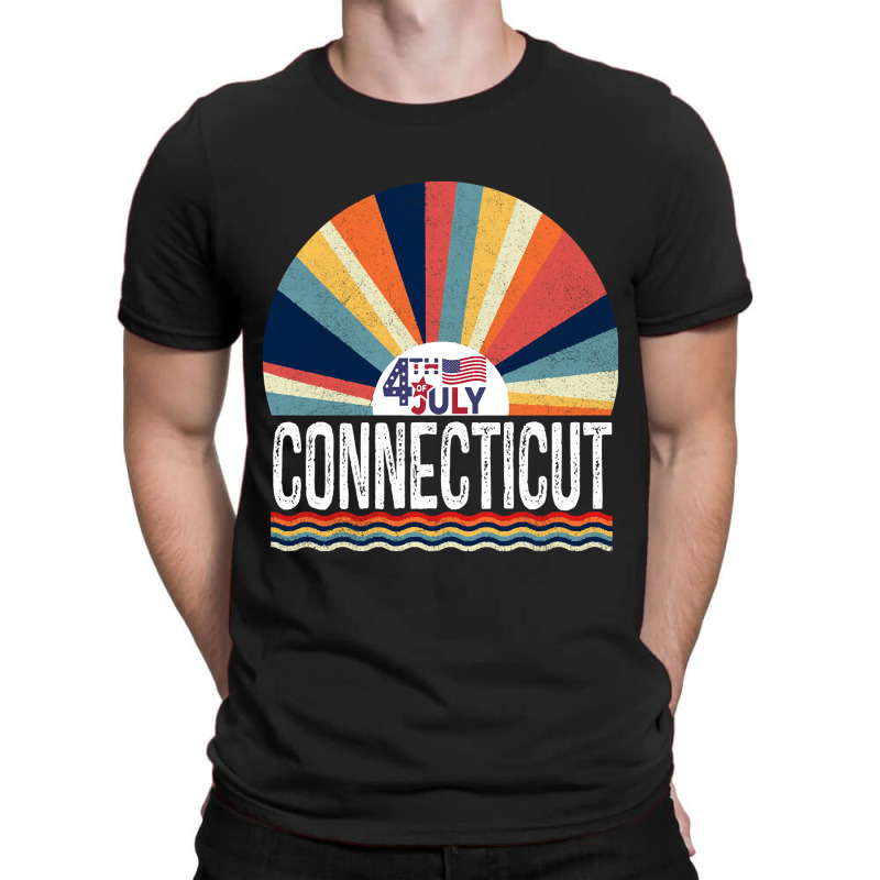 Connecticut 4th Of July T-shirt | Artistshot