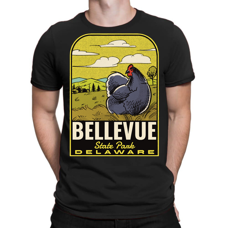 Bellevue State Park De Vintage Travel T-shirt | Artistshot