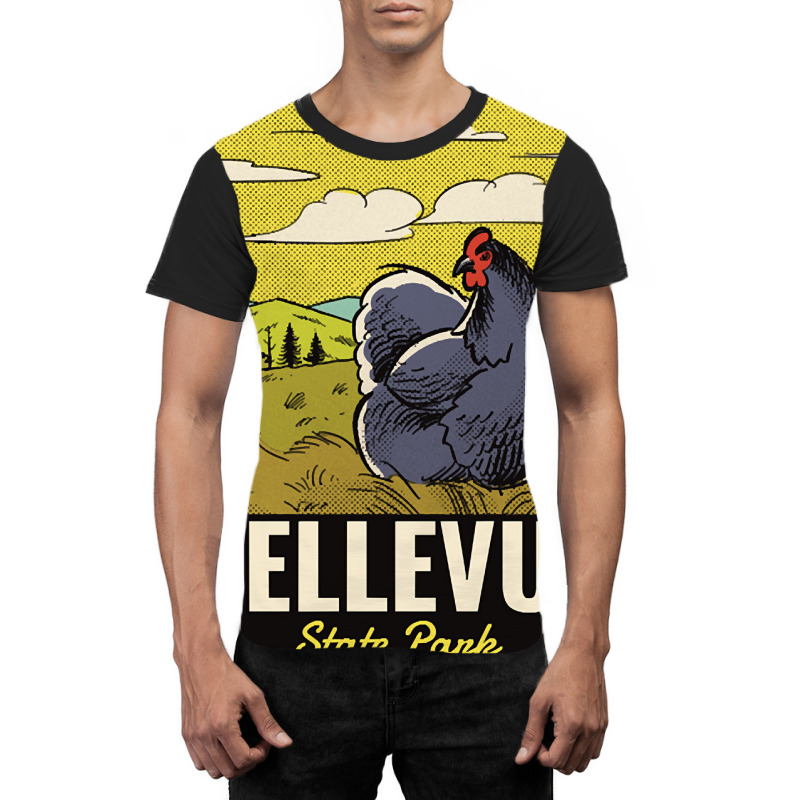 Bellevue State Park De Vintage Travel Graphic T-shirt | Artistshot