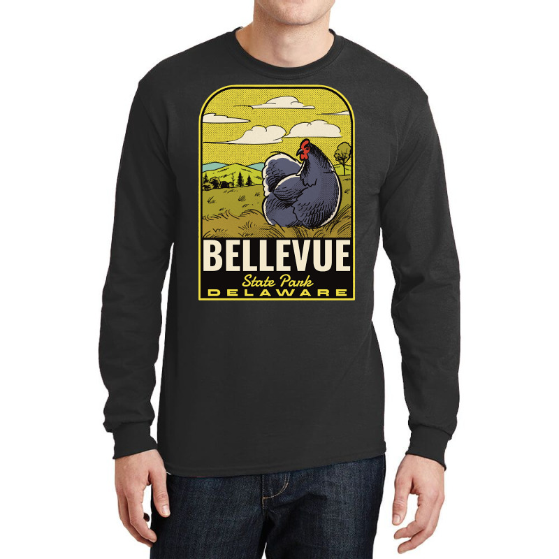 Bellevue State Park De Vintage Travel Long Sleeve Shirts | Artistshot