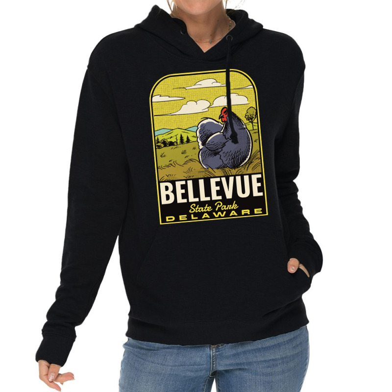 Bellevue State Park De Vintage Travel Lightweight Hoodie | Artistshot