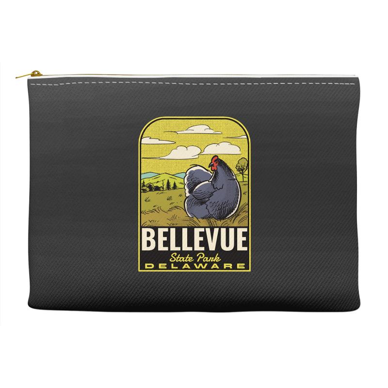 Bellevue State Park De Vintage Travel Accessory Pouches | Artistshot