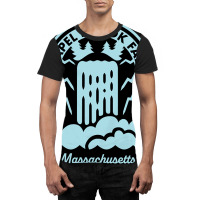 Chapel Brook Falls Massachusetts Graphic T-shirt | Artistshot