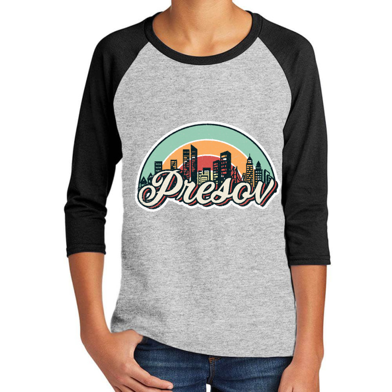 Presov City Retro Youth 3/4 Sleeve | Artistshot