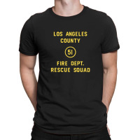 Emergency Squad 51 Door T-shirt | Artistshot