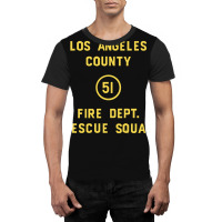 Emergency Squad 51 Door Graphic T-shirt | Artistshot