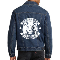 Limited Edition Tribe Of Judah 12 Tribes Of Israel Messianic Men Denim Jacket | Artistshot