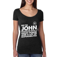 Busy John Women's Triblend Scoop T-shirt | Artistshot