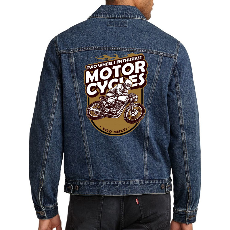 Bikers Society Artwork Ea Men Denim Jacket by Claire J Tinsley | Artistshot