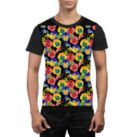 Pansies Graphic T-shirt | Artistshot