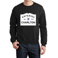 Charlton Massachusetts Road Sign Crewneck Sweatshirt | Artistshot