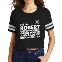 Busy Robert Scorecard Crop Tee | Artistshot