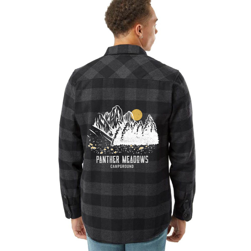 Panther Meadows Campground Shirt Flannel Shirt | Artistshot