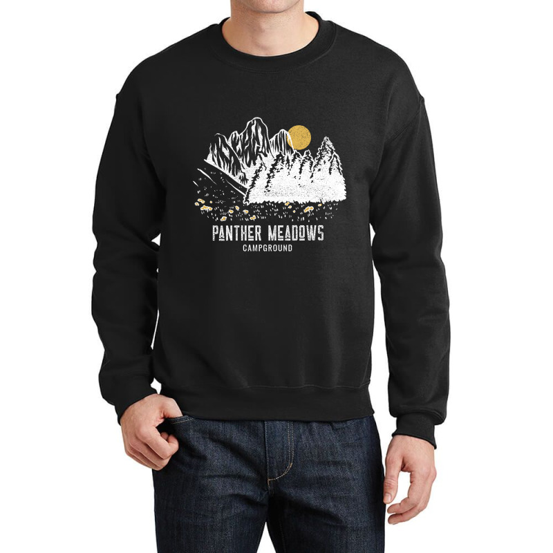 Panther Meadows Campground Shirt Crewneck Sweatshirt | Artistshot