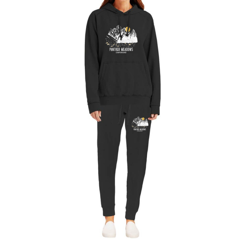 Panther Meadows Campground Shirt Hoodie & Jogger Set | Artistshot