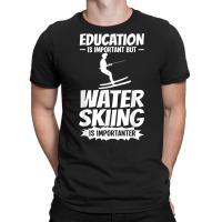 Water Skiing Boat Beginner Board Skier Waterski Trainer T Shirt T-shirt | Artistshot