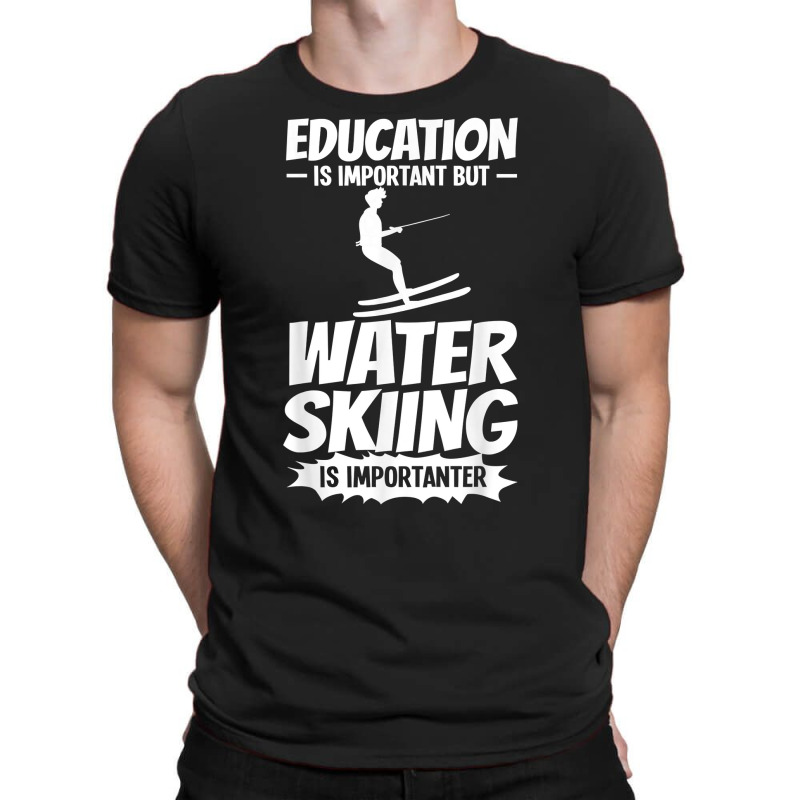 Water Skiing Boat Beginner Board Skier Waterski Trainer T Shirt T-shirt | Artistshot