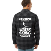 Water Skiing Boat Beginner Board Skier Waterski Trainer T Shirt Flannel Shirt | Artistshot