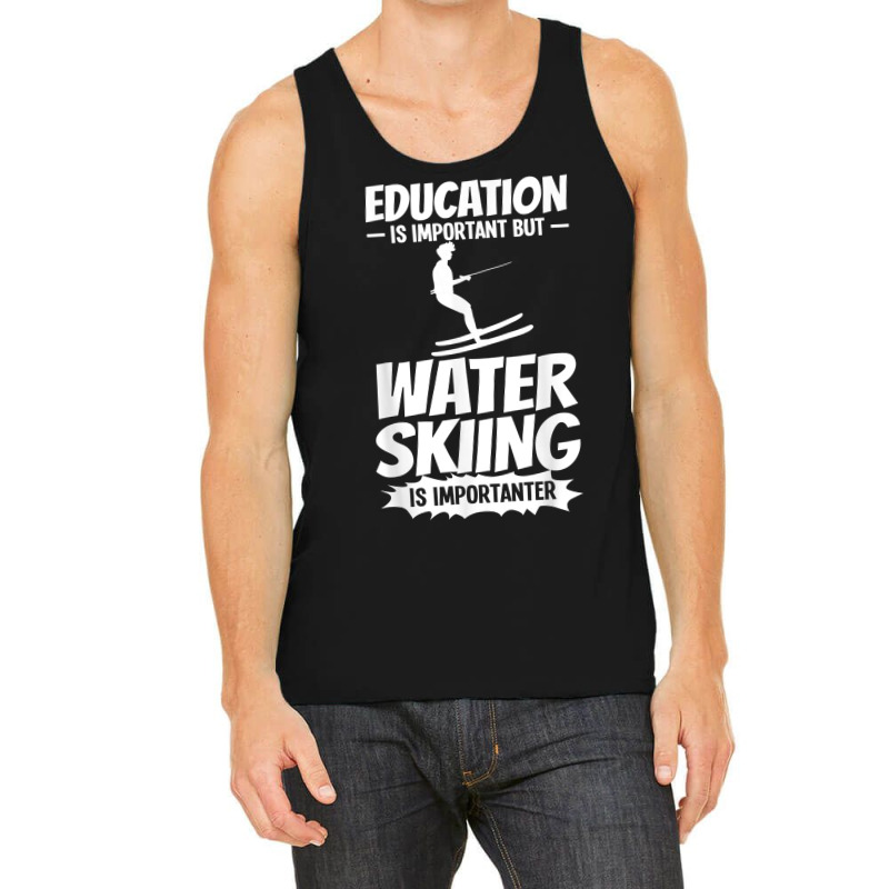 Water Skiing Boat Beginner Board Skier Waterski Trainer T Shirt Tank Top | Artistshot