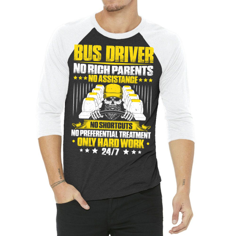 Bus Driver Busman School Bus Driver Coach Driver-as241 3/4 Sleeve Shirt | Artistshot