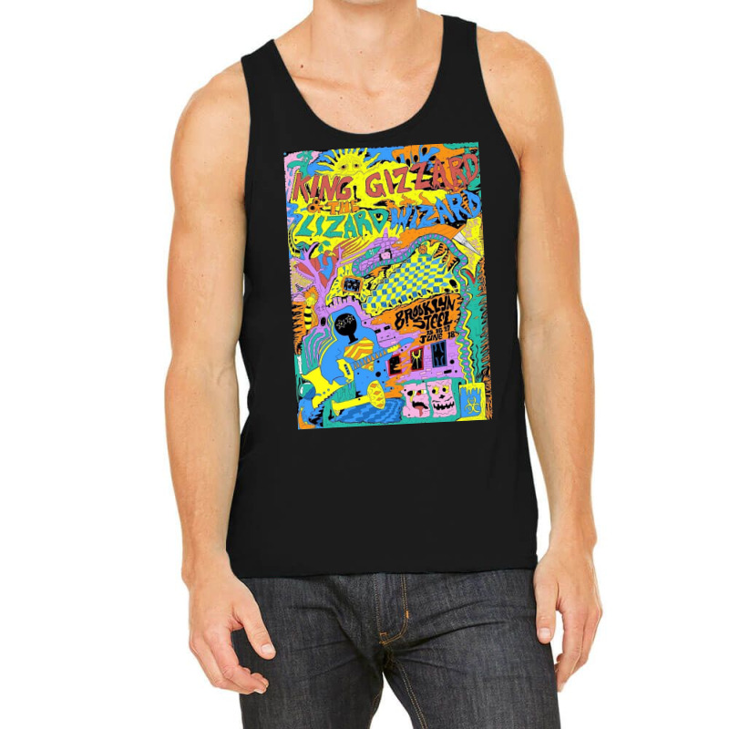 King Gizzard And The Lizard Wizard Brooklyn Steel Tank Top by carrilloesteban | Artistshot