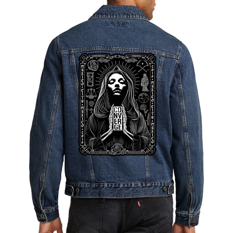 Funny Men Silver Priest Jane Gifts For Music Fans Men Denim Jacket | Artistshot