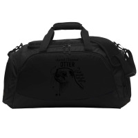 Trending Spirit Animal - Otter Black Active Duffel | Artistshot