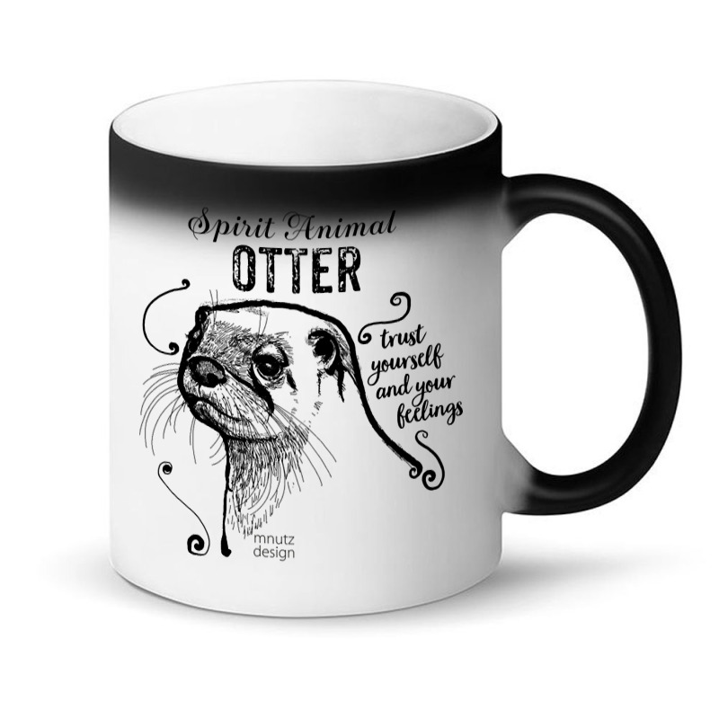 Trending Spirit Animal - Otter Black Magic Mug | Artistshot