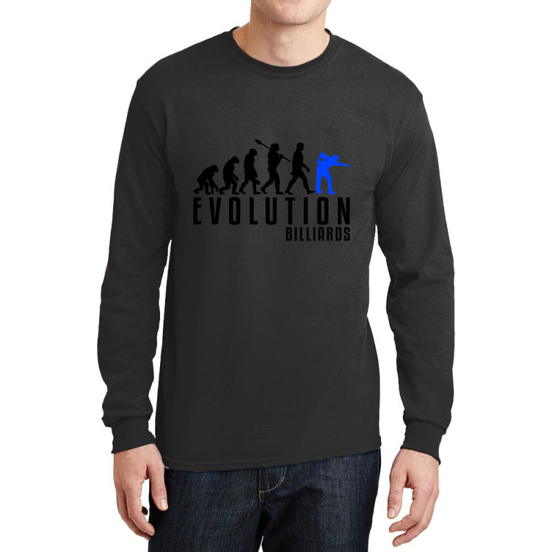 Billiards Evolution Long Sleeve Shirts | Artistshot