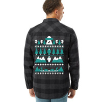 Paranormal Christmas Sweater Flannel Shirt | Artistshot