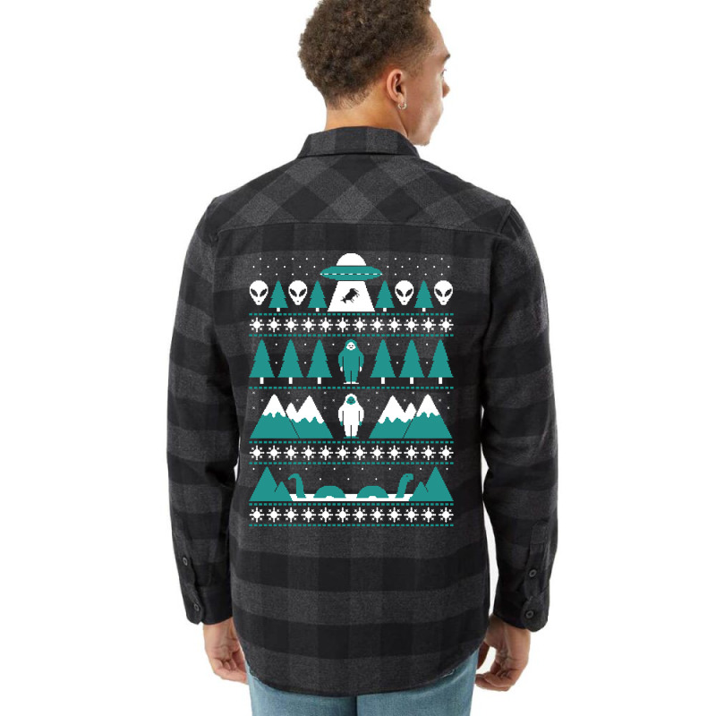 Paranormal Christmas Sweater Flannel Shirt | Artistshot