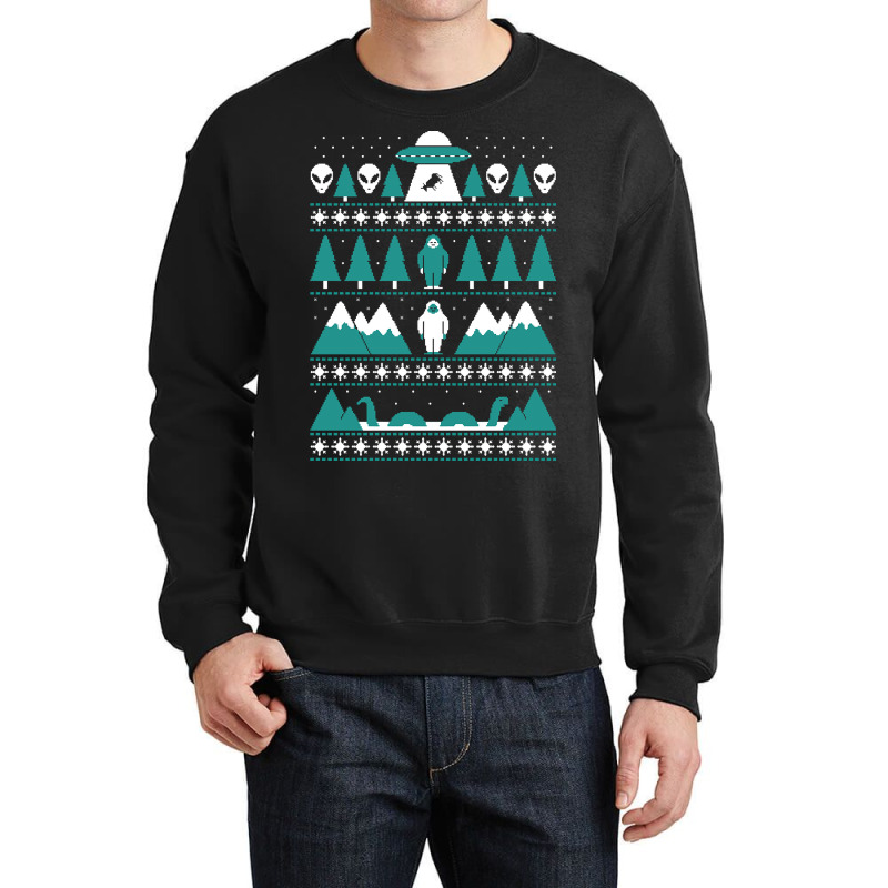 Paranormal Christmas Sweater Crewneck Sweatshirt | Artistshot