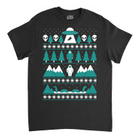 Paranormal Christmas Sweater Classic T-shirt | Artistshot