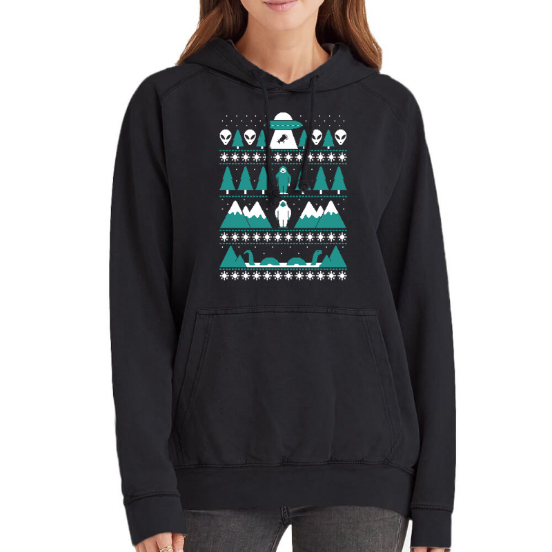 Paranormal Christmas Sweater Vintage Hoodie | Artistshot