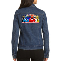 Mighty Morphin Best Series 8 Ladies Denim Jacket | Artistshot