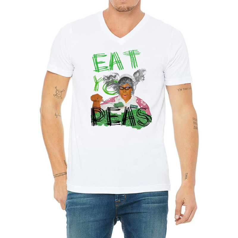 Give Peas A Chance! V-neck Tee | Artistshot