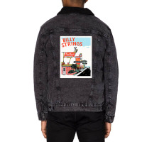 Ghotic Strings Unisex Sherpa-lined Denim Jacket | Artistshot